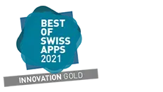 2021 Best of Swiss Apps Innovation Gold SMARTstop